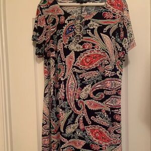 Plus size swing dress